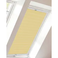 SUNLINES Dachfensterplissee »StartUp Style Crepe« Lichtschutz verspannt mit Führungsschienen,