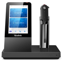 Yealink WH67 Convertible DECT Wireless Headset UC schwarz