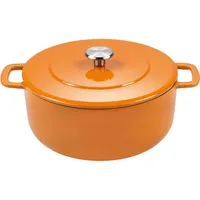 Combekk Dutch Oven 'Sous-Chef', Pfanne + Kochtopf, Orange