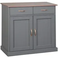 Interlink Luzerna 90 x 86 x 45 cm Grau/Braun