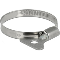 DeLock Schlauchschelle mit Flügelmutter 40 - 60 mm 10