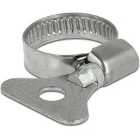 DeLock 19576 Schlauchschelle mit Flügelmutter 16 mm 10 Stück