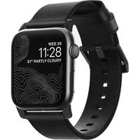 Nomad Strap Modern Lthr. Black Connect. Black 42/44/45/49mm
