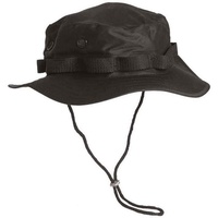 Mil-Tec Dschungelhut schwarz, Größe L/59-60