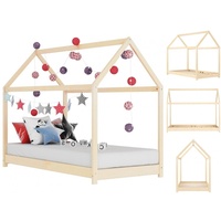 VidaXL Kinder-Bettgestell Massivholz Kiefer 80 x 160 cm