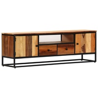 VidaXL TV-Schrank 120x30x40 cm Massives Altholz und Stahl