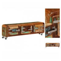 VidaXL TV-Schrank 120x30x37 cm Altholz Massiv