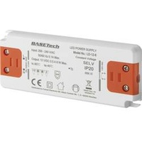 BASETECH LD-12-6 LED-Trafo Konstantspannung 6 W 0.5 A Möbelzulassung,