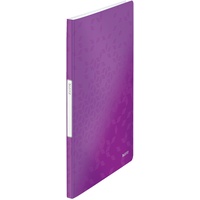 Leitz Sichtbuch WOW A4, PP, 20 Hüllen, violett