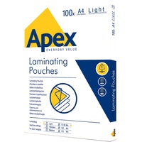 Fellowes Laminierfolie, »Apex«, 75 Mikron, 100er Pack