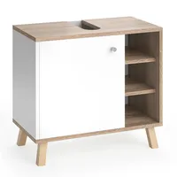 Vicco Waschbeckenunterschrank Senyo Sonoma/W Unterschrank