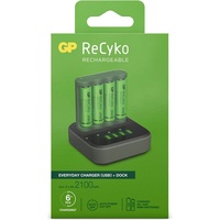 GP Batteries ReCyko AA 2100 mAh USB Dockingstation