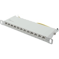 Good Connections Patch Panel 10" Cat. 6A 12-Port 0,5