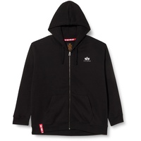 Alpha Industries Basic Sl Reißverschlusspullover Black L