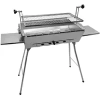 Grillpeter Mangal Edelstahl Astana 2 mm rostfrei Schaschlik Grill