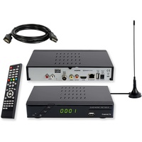 Set DVB-T2 Home-Bundle mit passiver Antenne, TV Receiver