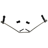 CARSON 500205964 - Virus 4.0 Stabilisatorsatz hinten, Schwarz, Medium