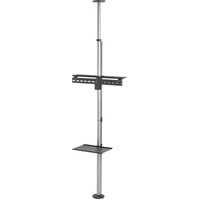 Maclean Brackets Maclean MC-791N TV Halterung mit Ablage Decken-Bodenbefestigung