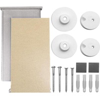 ASW Druckknopf-Spiegelbefestigung 490016 für Spiegel bis max. 6 mm