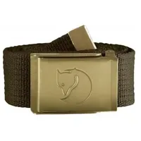 Fjällräven Canvas Brass Belt Canvas 4 cm dark olive