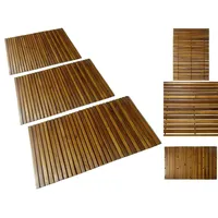 VidaXL Badematte Braun 80 x 50 cm