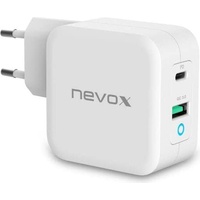 Nevox 65W USB-C Power Delivery (PD) + QC3.0 Ladegerät