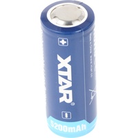 XTAR 26650 5200mAh, 3,6V - 3,7V Li-Ion Akku, PCB