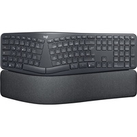 Logitech ERGO K860 Ergonomische Business-Tastatur - Graphit - Grau