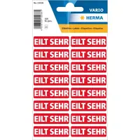 Herma Textetiketten 15036 rot 12 x 40 mm 320
