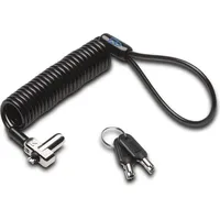 Kensington N17 Portable Keyed Laptop Lock, Notebook Security, Schwarz,