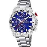 Festina Jungen Chronograph Quarz Uhr mit Edelstahl Armband F20457/2