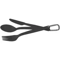 Sea to Summit Camp Cutlery Set - 3pc schwarz