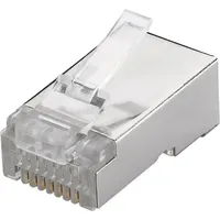 Goobay RJ45 Stecker, CAT 6 STP geschirmt