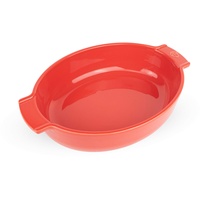 Peugeot Auflaufform APOLLIA 31cm Oval Rot Spülmaschinenfest, Backofen