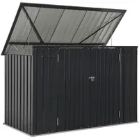 Juskys Mülltonnenbox Namur 1,9m2 grau