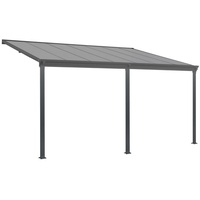 Juskys Terrassendach Borneo 400 x 300 cm anthrazit