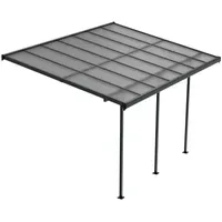 Juskys Terrassendach Borneo 400 x 300 cm anthrazit