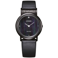 Citizen EG7095-13E Eco-Drive Elegance 31mm 5ATM - Schwarz/Schwarz