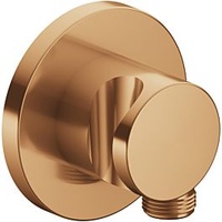 Keuco Ixmo Schlauchanschluss 59592030001 Bronze gebürstet, mit Brausehalter, rund