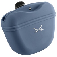 Hunter Silikon Snackbeutel Sansibar Morsum M, blau/beige