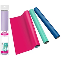 PlottiX Perm. Vinylfolie - 31,5cm x 1m - Silber
