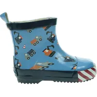 Playshoes Gummistiefel Halbschaft Baustelle, 20 EU