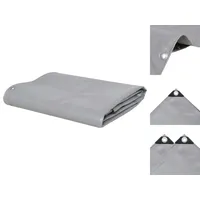 VidaXL Abdeckplane 650 g/m2 3x4 m Grau