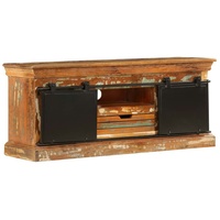 VidaXL TV-Schrank 110x30x45 cm Altholz Massiv