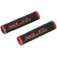 XLC Unisex – Erwachsene Griffe Dual Colour GR-G07, Schwarz,