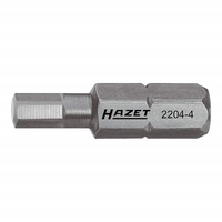 HAZET 2204-4 s: 4 mm Sechskant massiv 6,3 (1/4")