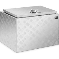 MSW Alubox Riffelblech Alukiste Truckbox Werkzeugbox Transportkiste 45x60x45 cm