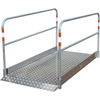 Schake Grabenbrücken aus Aluminium mit Bodenplatte aus Stahl, Breite:
