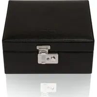 Windrose Beluga Uhrenbox 19,5 cm Leder