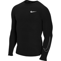 Nike Pro Dri-FIT langarm Funktionsshirt Herren black/white XL